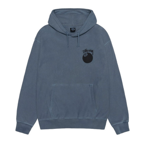 8 BALL HOODIE PIGMENT DYED