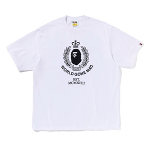 BAPE CREST COLLEGE LOGO T-SHIRT