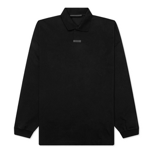 LOGO PATCH LONG SLEEVE POLO