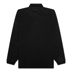 LOGO PATCH LONG SLEEVE POLO