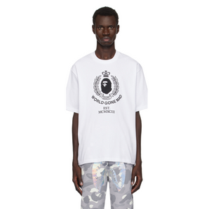 BAPE CREST COLLEGE LOGO T-SHIRT
