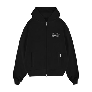 OWNRES CLUB STAMP ZIP UP HOODIE