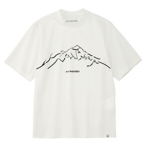DAIJIRO OHARA MAP KEY PRINT T-SHIRT