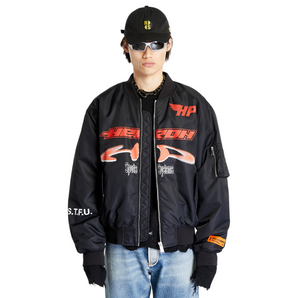 EX-RAY NYLON BOMBER