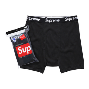 X HANES BOXER BRIEFS (4 PACK)