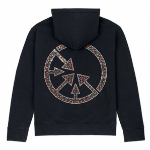 MULTICOLOR RHINESTONE HOODIE