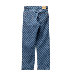 DENIM MONOGRAM CARPENTER PANTS