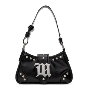 LEATHER STUDDED SMALL BAG