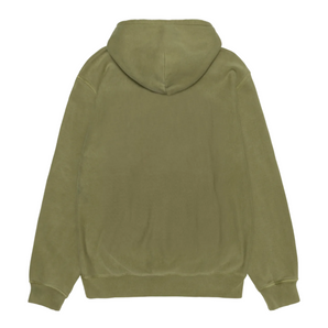 SMOOTH STOCK ZIP HOODIE PIGMENT DYED