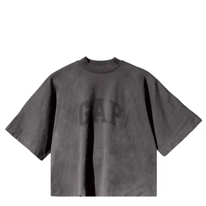 X GAP ENGINEERED BY BALENCIAGA CROPPED DOVE T-SHIRT