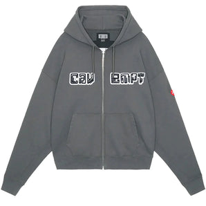 EMBROIDERY ZIP HOODIE