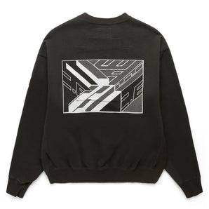 WASHED DIMENSIONS CREWNECK