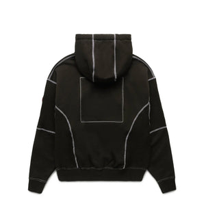 WIDE RIB CUT HEAVY HOODIE