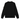 ORGANIC COTTON FLEECE SWEATSHIRT BLACK