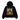 Playing Card Hoodie Vintage Black